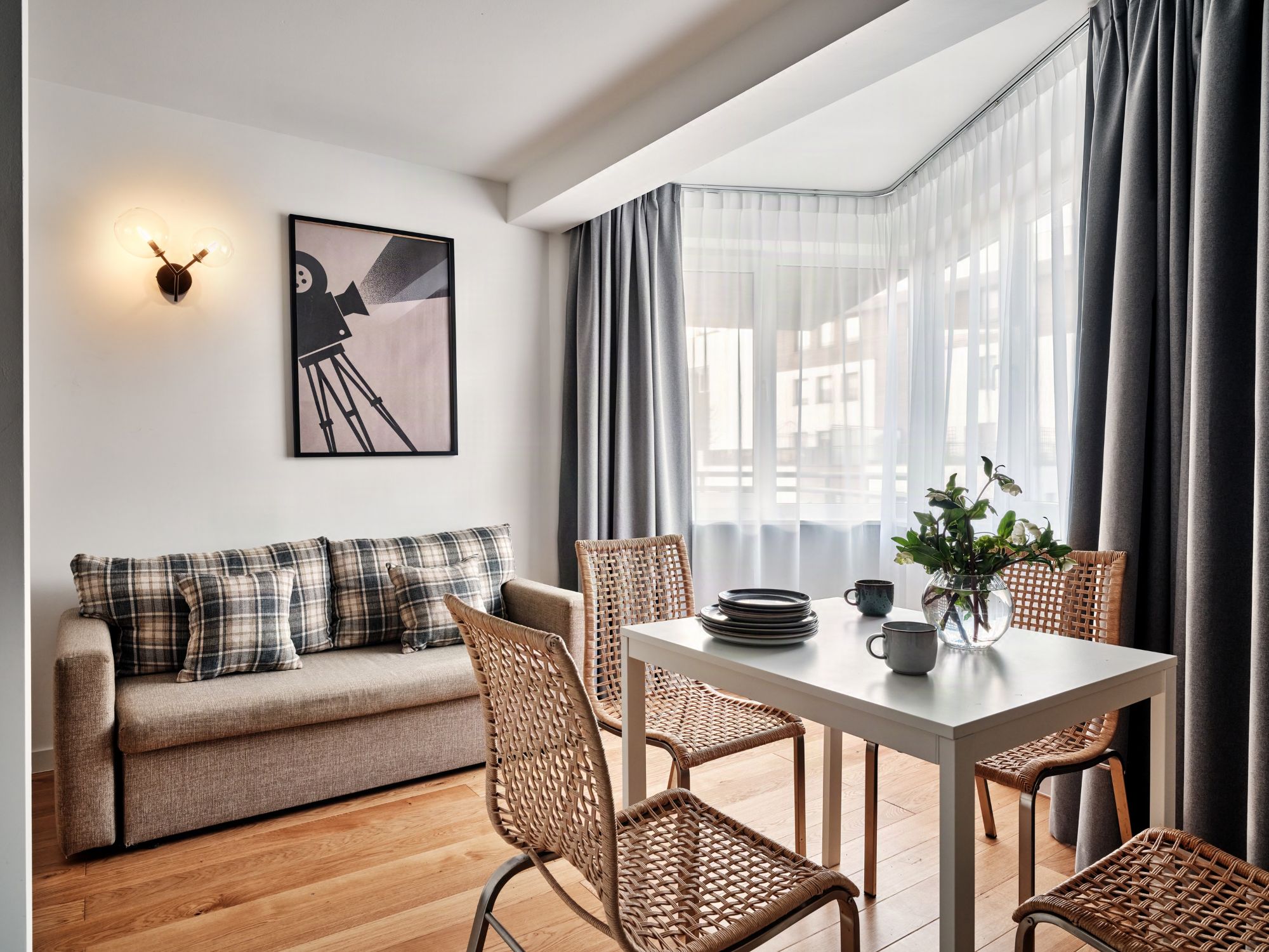 Apartments with hotel service